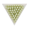 Glasperlen rund - 6 mm - Shiny Mint - PerlineBeads SA