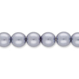 Glasperlen rund - 6 mm - Storm Cloud - PerlineBeads SA