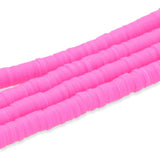 Heishi-Perlen aus Polymerpaste 6 mm – Camelia - PerlineBeads