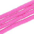 Heishi-Perlen aus Polymerpaste 6 mm – Camelia - PerlineBeads