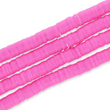 Heishi-Perlen aus Polymerpaste 6 mm – Camelia - PerlineBeads