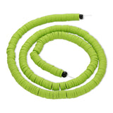 Heishi - Perlen aus Polymerpaste 6 mm – Spring Green - PerlineBeads SA
