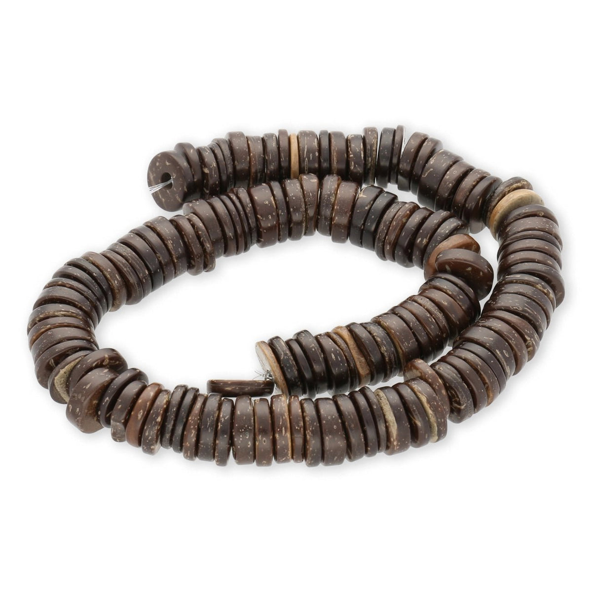 Holzperlen aus Kokosnussholz - 12 mm - PerlineBeads SA