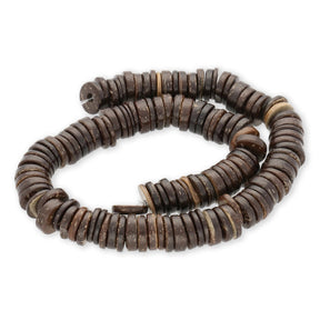 Holzperlen aus Kokosnussholz - 12 mm - PerlineBeads SA