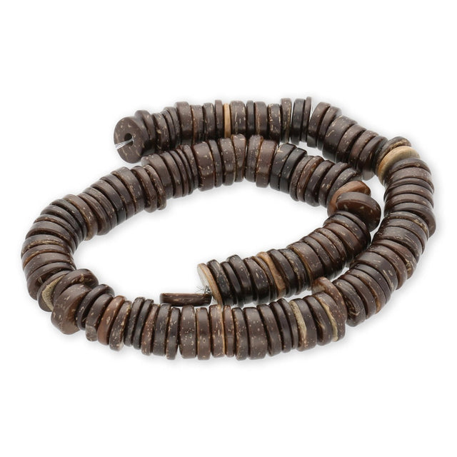 Holzperlen aus Kokosnussholz - 12 mm - PerlineBeads SA