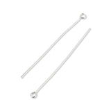 Kettelstift mit Öse 50 mm – Edelstahl - PerlineBeads SA
