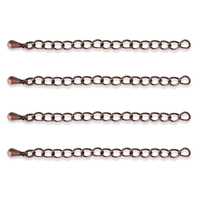Kettenverlängerung 60 mm – Kupfer - PerlineBeads SA