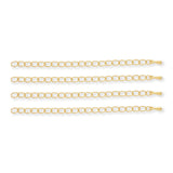 Kettenverlängerung 76 mm – Vergoldet - PerlineBeads