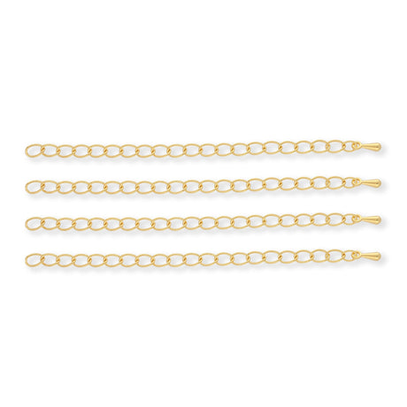 Kettenverlängerung 76 mm – Vergoldet - PerlineBeads