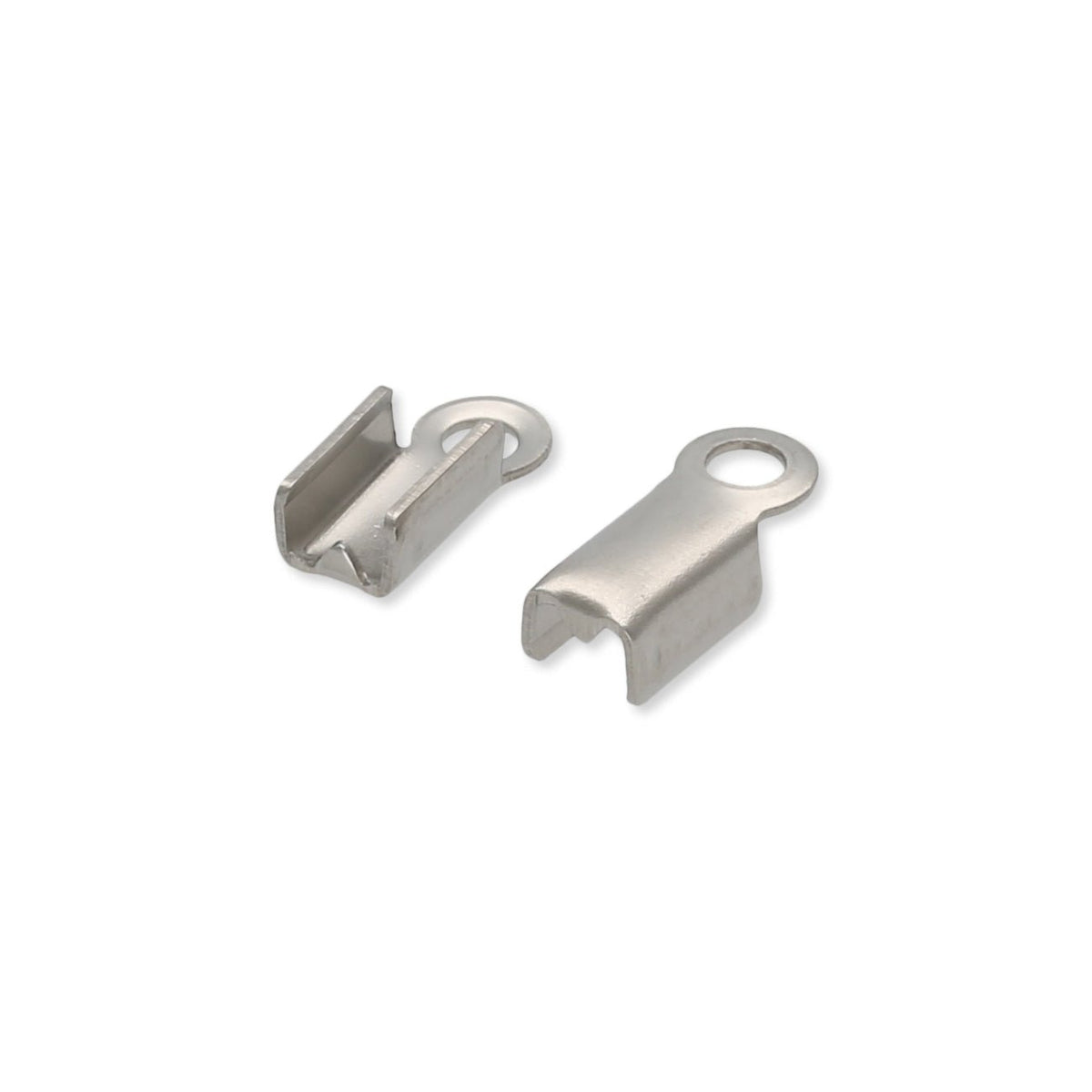 Klemmen für Kordel – Edelstahl – 9 x 3.8 mm - PerlineBeads SA