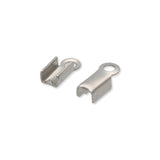 Klemmen für Kordel – Edelstahl – 9 x 3.8 mm - PerlineBeads SA