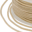 Kordel aus Nylon 1 mm - Antique White - PerlineBeads SA