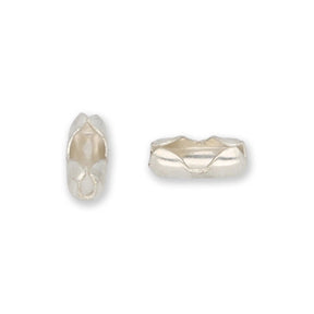 Kugelkette - Verbinder 1,5 mm - Farbe Silber - PerlineBeads SA