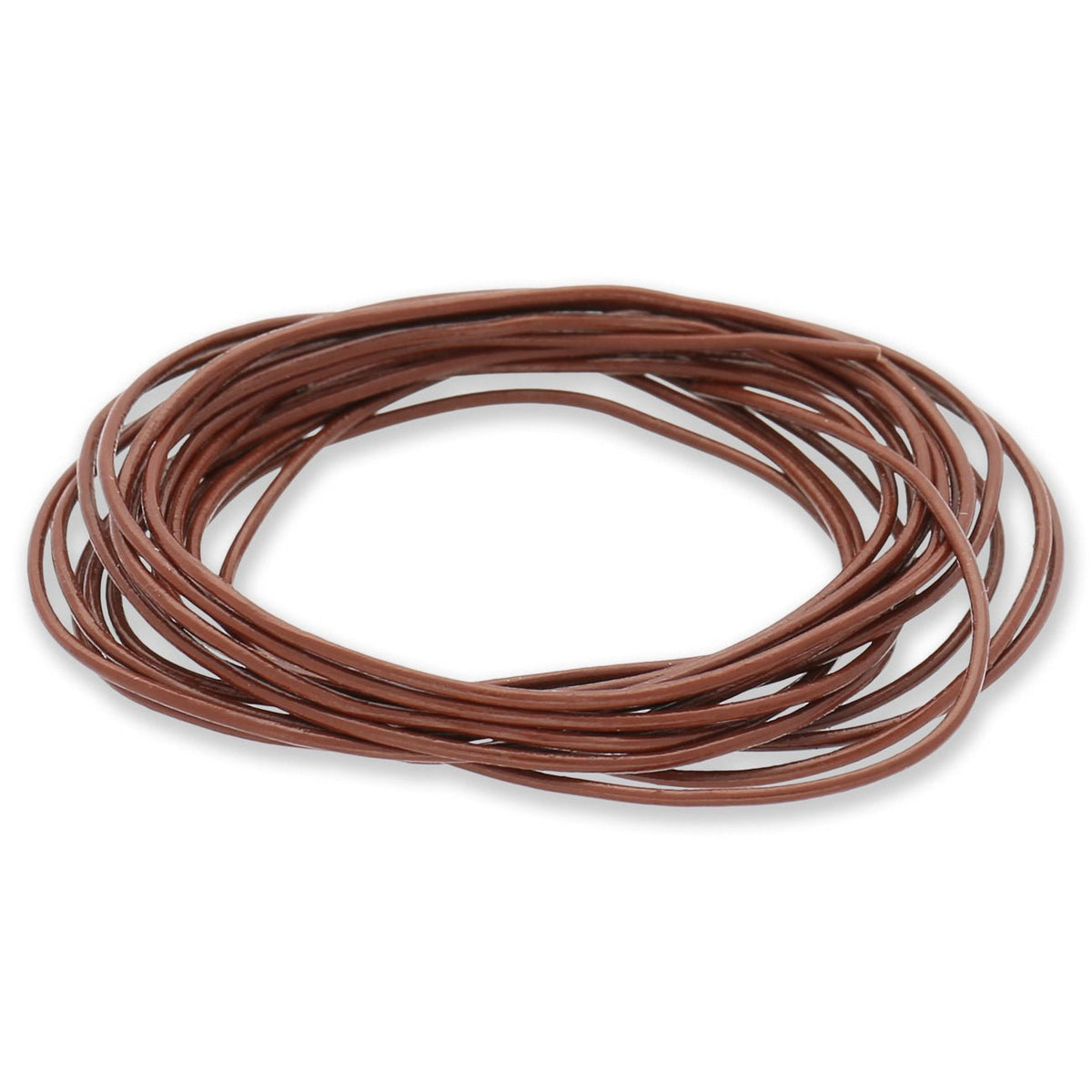 Lederkordel Ø 1 mm - Kokosnussbraun - PerlineBeads SA