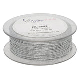 Luce Schmuckgarn - Silber (99001) - PerlineBeads SA
