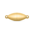 Magnetverschluss oval mm – Edelstahl PVD - Gold - PerlineBeads