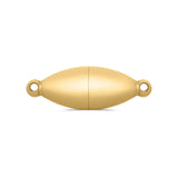 Magnetverschluss oval mm – Edelstahl PVD - Gold - PerlineBeads