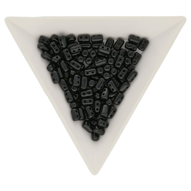 Matubo Rulla Glasperlen - Jet - PerlineBeads