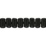 Matubo Rulla Glasperlen - Jet - PerlineBeads