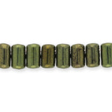 Matubo Rulla Glasperlen - Jet Red Luster - PerlineBeads SA
