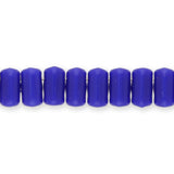 Matubo Rulla Glasperlen - Opaque Blue - PerlineBeads SA