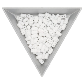 Matubo Rulla Glasperlen - White Chalk - PerlineBeads SA