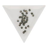M.C. Doppelkegel 4 mm - Blue Diamond AB - PerlineBeads SA