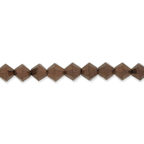 M.C. Doppelkegel 4 mm - Bronze - PerlineBeads SA
