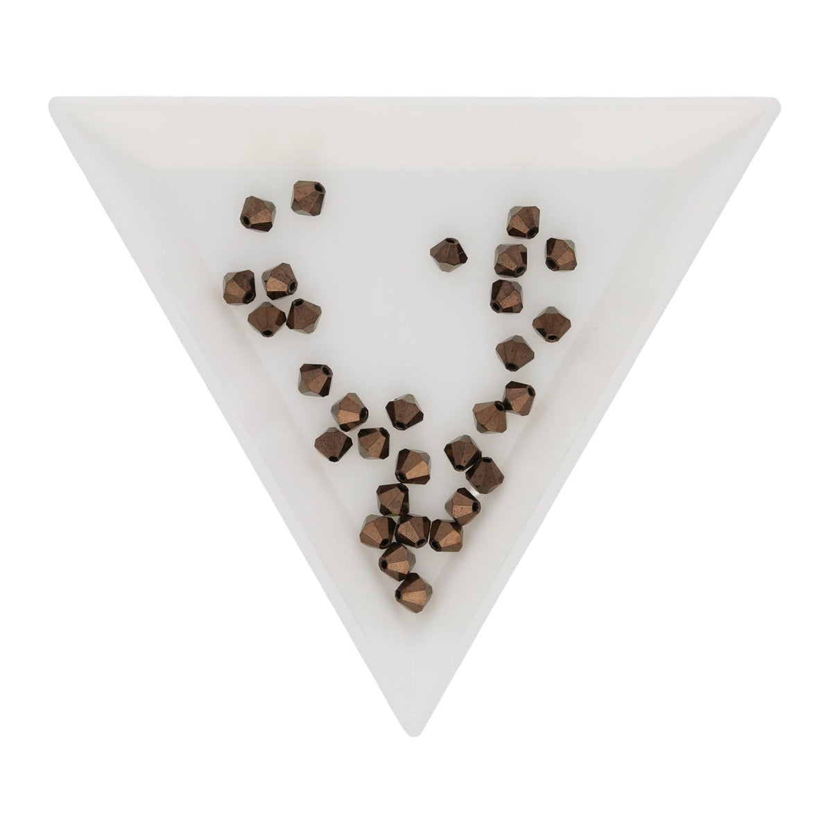 M.C. Doppelkegel 4 mm - Bronze - PerlineBeads SA
