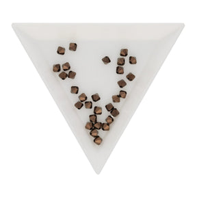 M.C. Doppelkegel 4 mm - Bronze - PerlineBeads SA