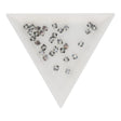 M.C. Doppelkegel 4 mm - Light Grey Shine - PerlineBeads SA