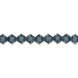 M.C. Doppelkegel 4 mm - Montana - PerlineBeads SA