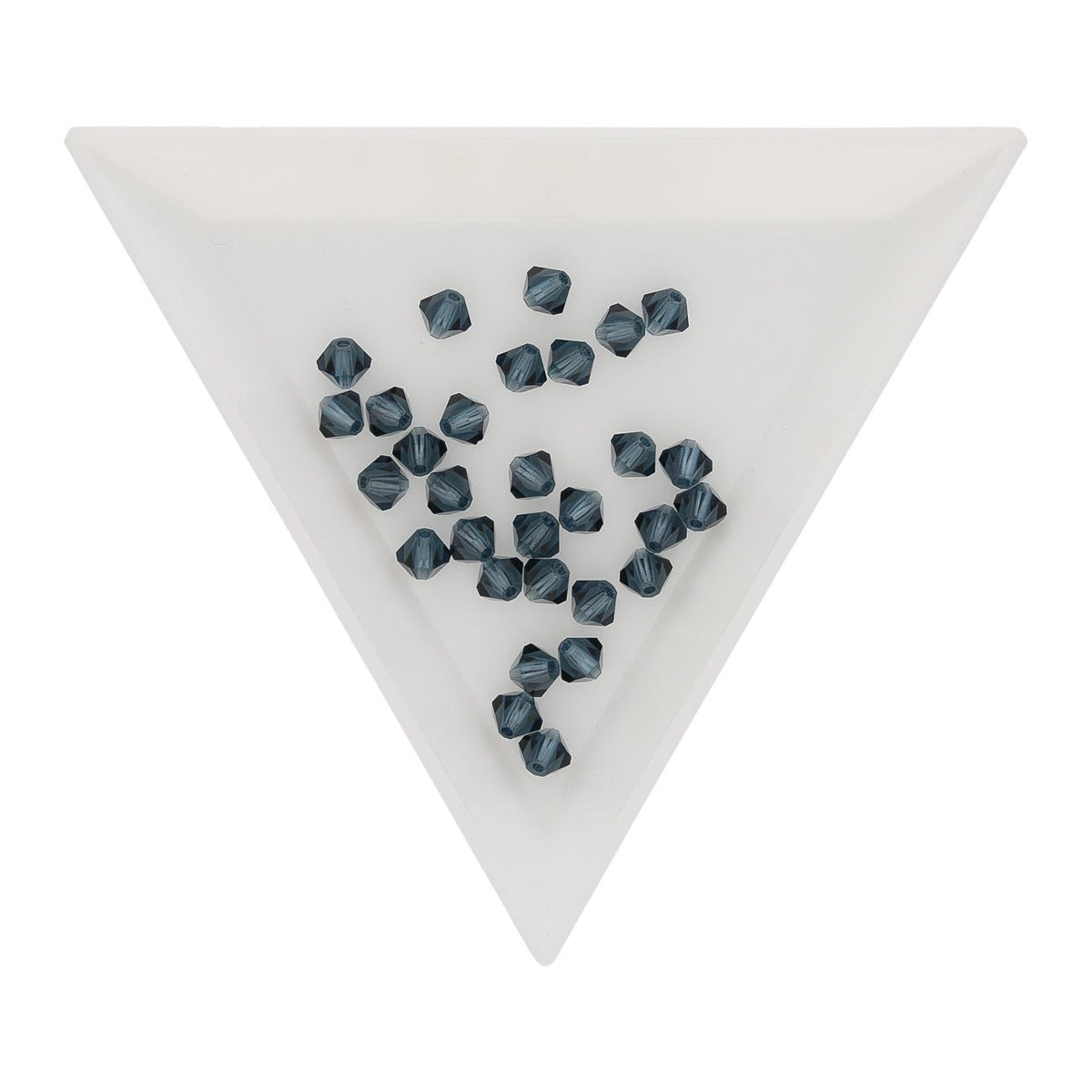 M.C. Doppelkegel 4 mm - Montana - PerlineBeads SA