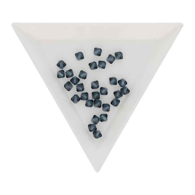 M.C. Doppelkegel 4 mm - Montana - PerlineBeads SA