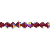 M.C. Doppelkegel 4 mm - Siam AB - PerlineBeads SA