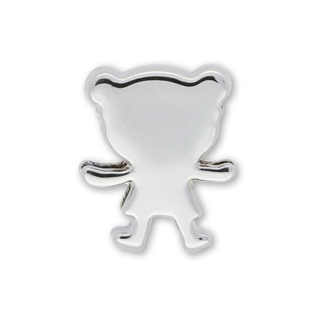 Metallperle Slider «Girl» – Verspielter Akzent - PerlineBeads SA