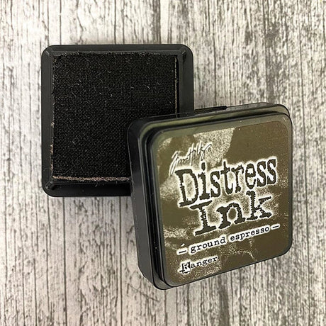 Mini Distress Oxide Stempelkissen - Ground Espresso - PerlineBeads SA