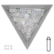 Miyuki Tila bead 5 mm - Crystal AB - PerlineBeads SA