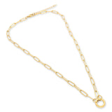 Moderne Halskette 40 cm – Edelstahl PVD Beschichtet - PerlineBeads SA