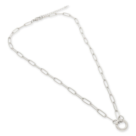 Moderne Halskette 45 cm – Edelstahl PVD Beschichtet - PerlineBeads SA