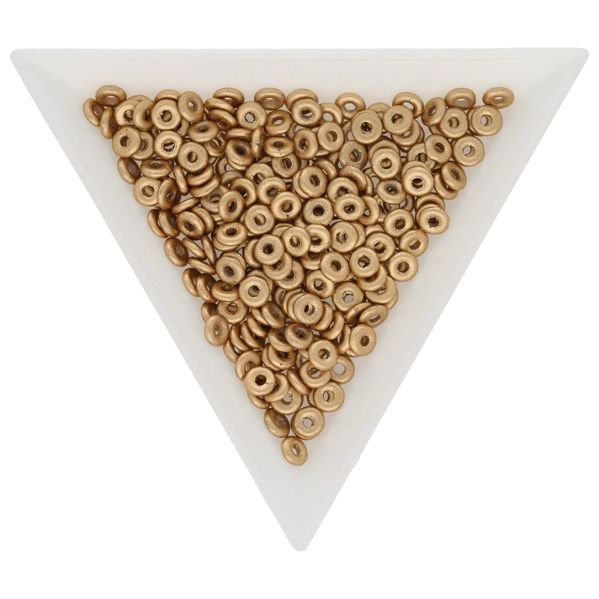 O Beads® 1x4 mm - Aztec Gold - PerlineBeads SA