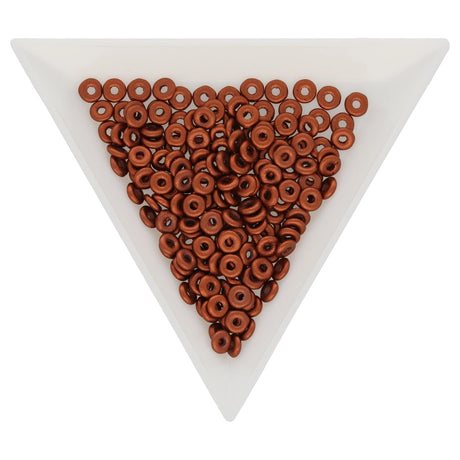 O Beads® 1x4 mm - Jet Bronze - PerlineBeads SA