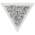 O Beads® 1x4 mm - Jet Full Labrador - PerlineBeads SA