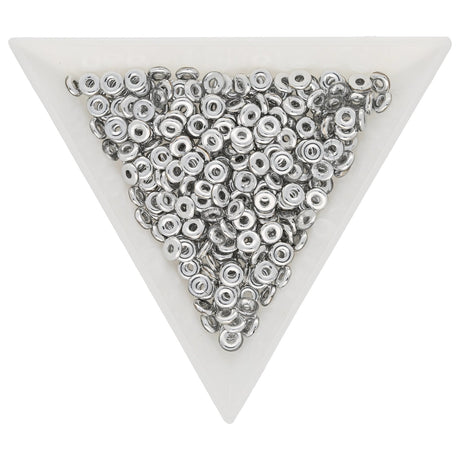 O Beads® 1x4 mm - Jet Full Labrador - PerlineBeads SA