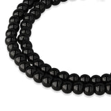 Obsidian Perlen · rund · 4 mm - PerlineBeads SA