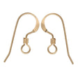 Ohrbügel für Ohrringe Flach – 18.3 mm - 14K Gold-filled - PerlineBeads