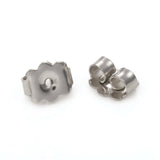 Ohrringverschluss für Ohrstecker, Edelstahl - PerlineBeads