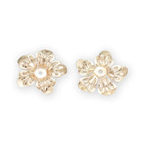 Perlenkappen Blumenform – 21 mm - Gold - PerlineBeads SA