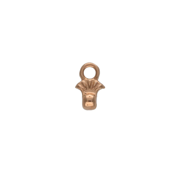 Pilos-8/0 Bead Ending - Rose Gold Plate - PerlineBeads