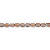 Pinch Bead 5x3 mm - Crystal Capri Gold - PerlineBeads SA